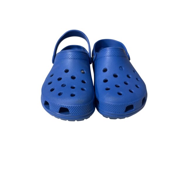 Crocs Womens Classic Clog Blue Slip-On Sandals Size 8 Lightweight Comfort Shoes - Picture 2 of 8